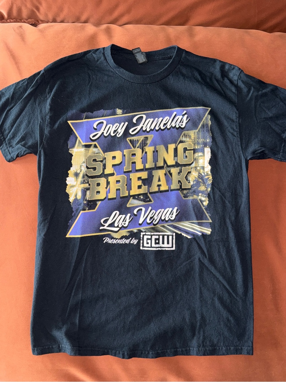 GCW Joey Janela’s Spring Break Las Vegas Event Wrestling T-Shirt Size Medium